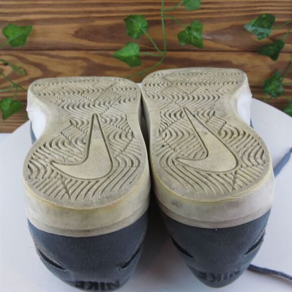 Nike Sz 13 Sneaker‎ Gray Leather Men Medium (D, M) Athletic - Picture 10 of 11